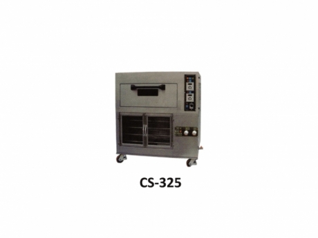 1 doors with 2 plants electric digital oven and final fermentation box