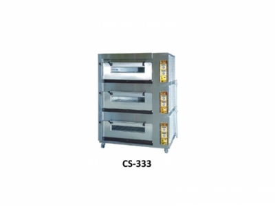 3 doors with 6 plants fuel gas cake bake oven